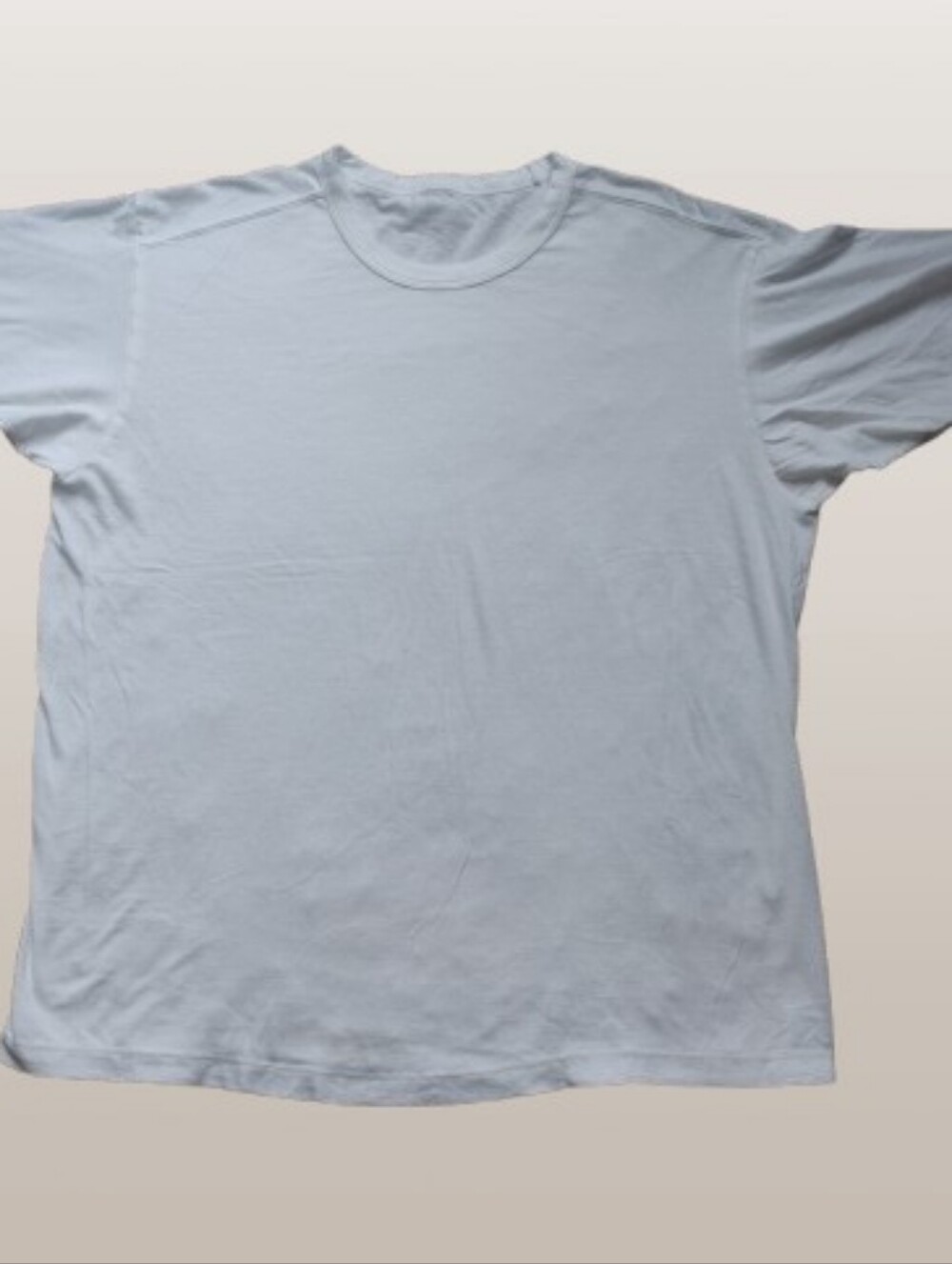 New Buck Mason White Curved Hem T-Shirt Large NWOT Classic